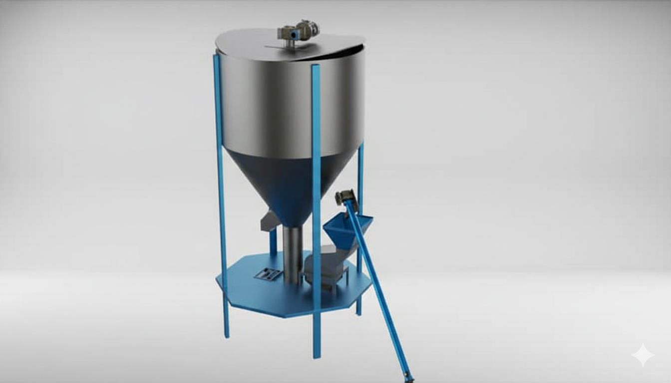 مطحنة و خلاط الأعلاف (جاروشة)